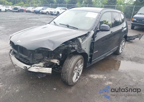 2017 BMW X3 xDrive35I z USA, uszkodzony, nr VIN 5UXWX7C58H0S19255